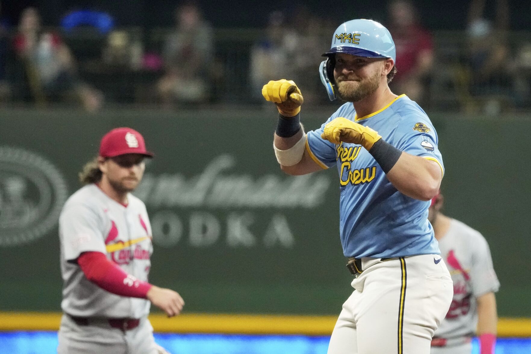 Cardinals Brewers Baseball